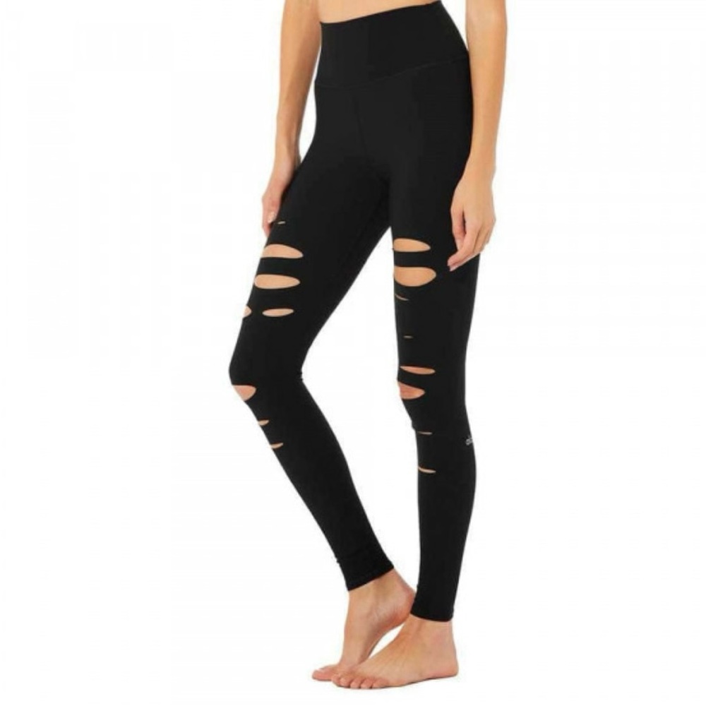 Alo Yoga Ripped Warrior Leggings